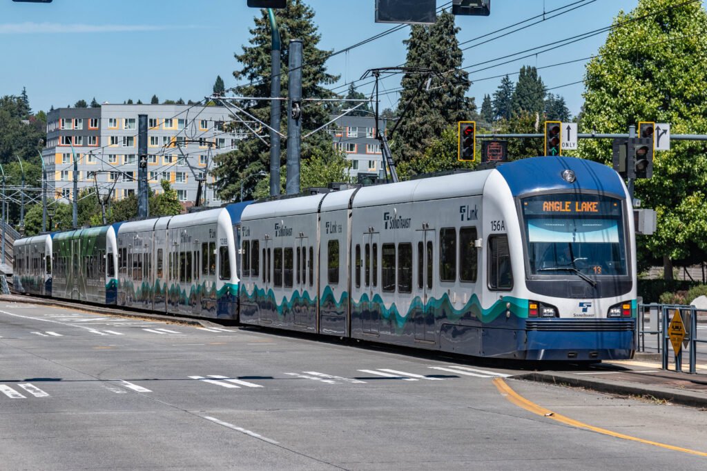 Take Light Rail as an alternative to the complex Downtown Seattle Parking.