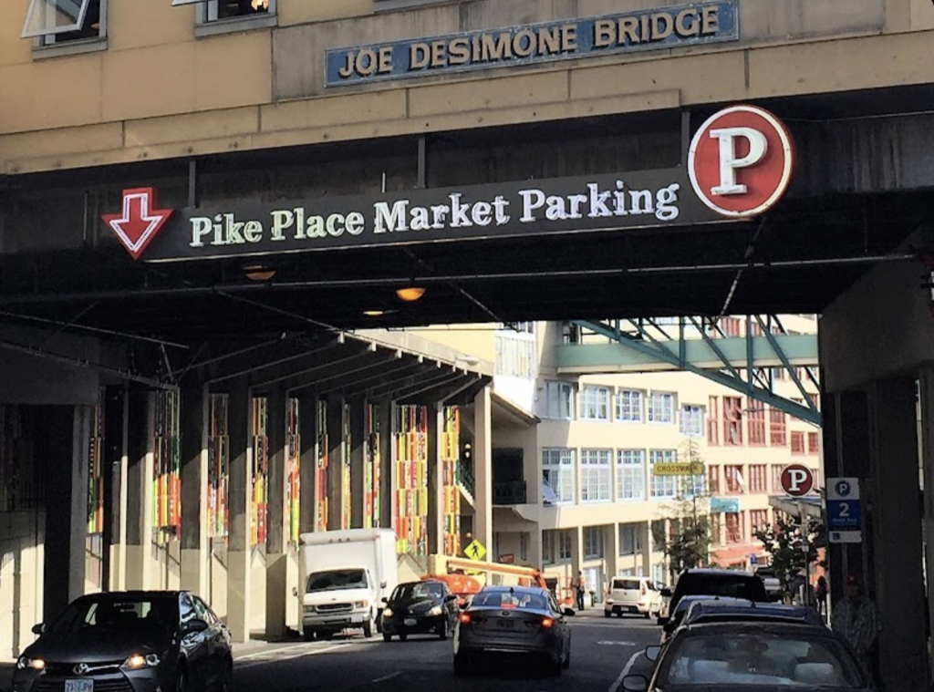 Pike Place Parking, one of the options to get a Cheap Downtown Seattle Parking.
