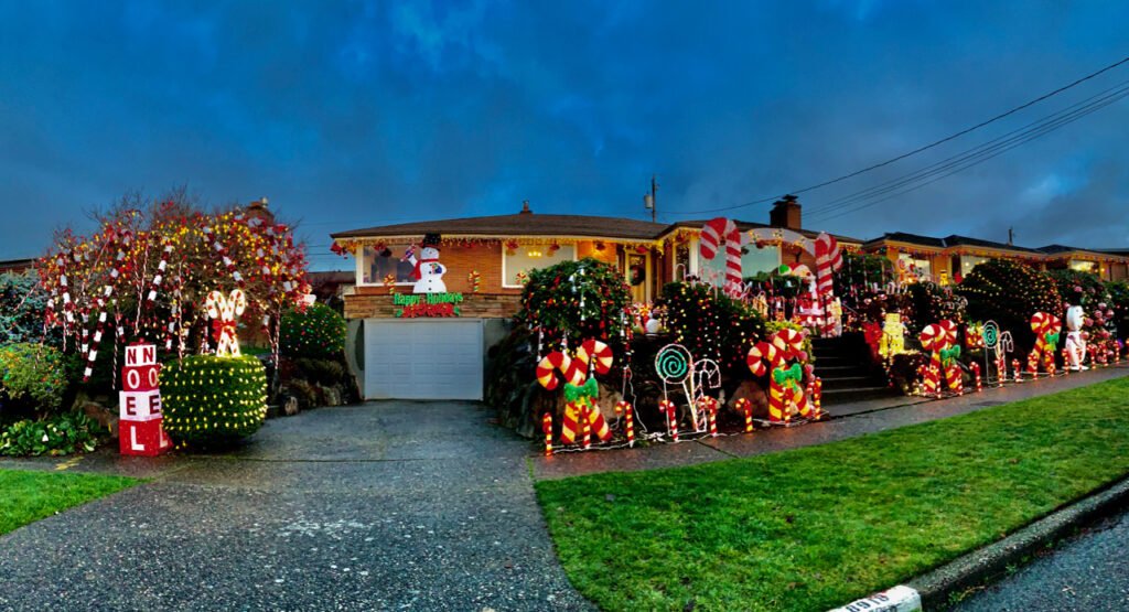 Olympic Manor Neighborhood Lights