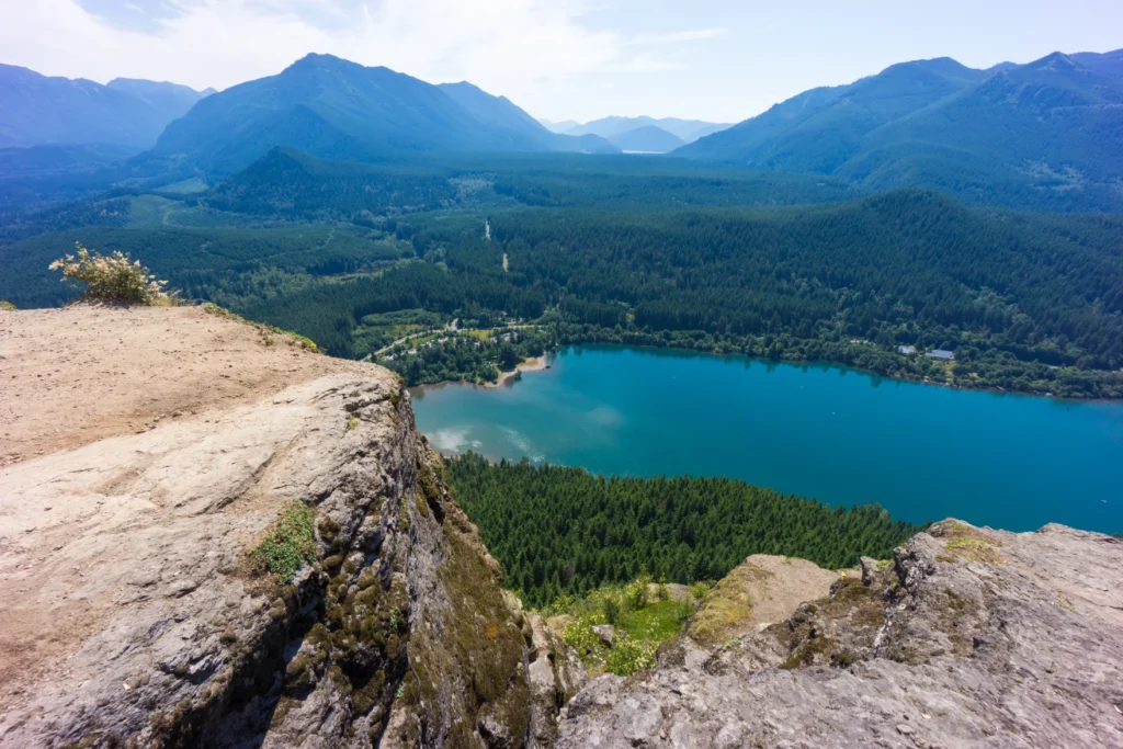 The Rattlesnake Ledge view, a reward for mountaineers.