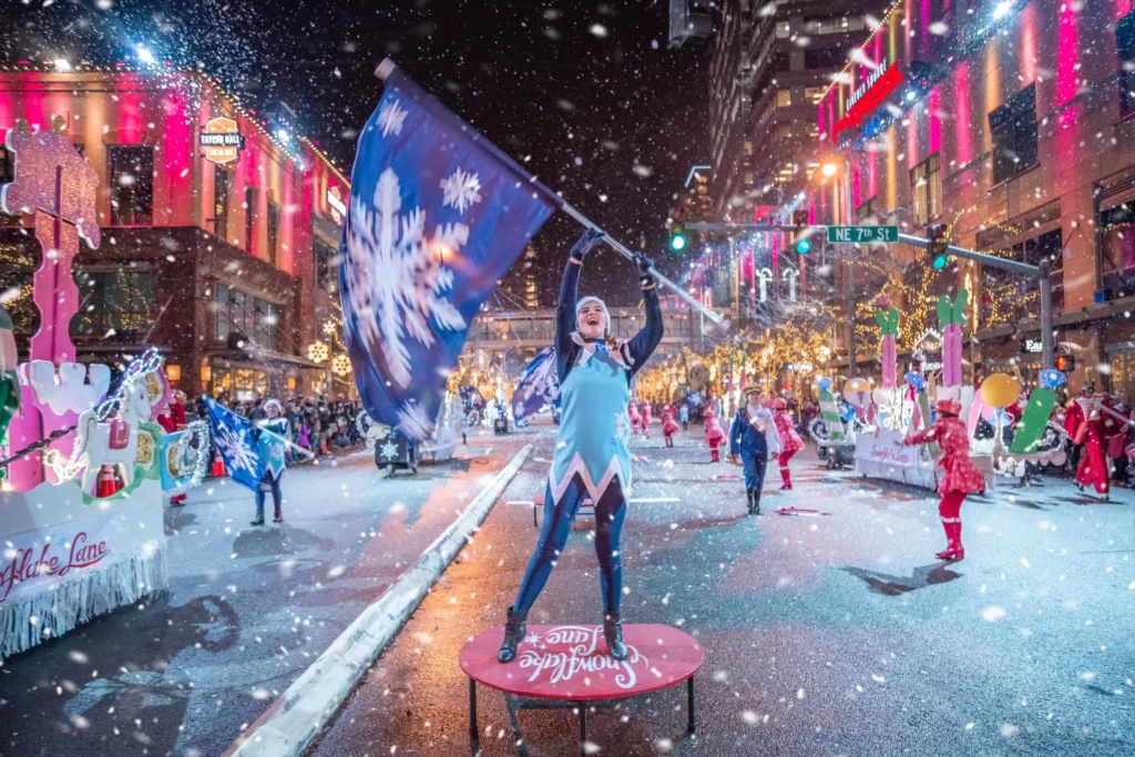 Snowflake Lane, Bellevue, WA is one of the most-awaited Winter Events